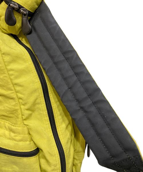 healthy back bag（ヘルシーバックバッグ）healthy back bag (ヘルシーバックバッグ) ショルダーバッグ イエロー×ブラックの古着・服飾アイテム