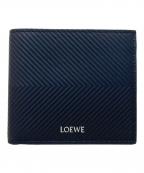 LOEWEロエベ）の古着「バイフォールド コインウォレット」｜ネイビー