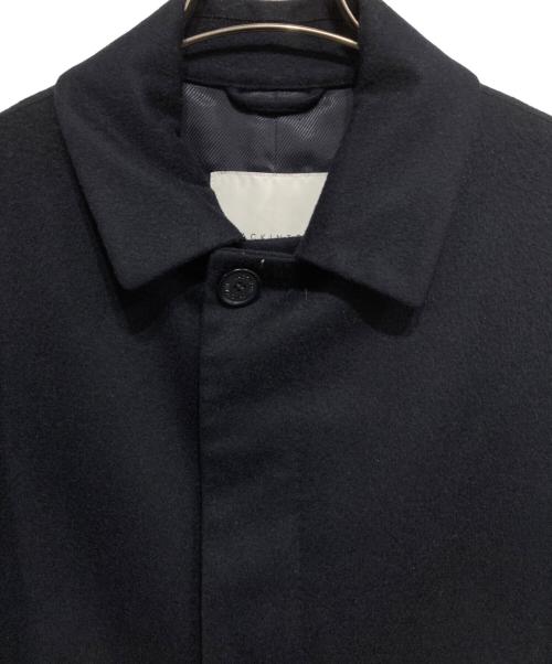 MACKINTOSH PHILOSOPHY（マッキントッシュ フィロソフィー）MACKINTOSH PHILOSOPHY (マッキントッシュ フィロソフィー) WELLINGTON ウールステンカラーコート ネイビー サイズ:36の古着・服飾アイテム