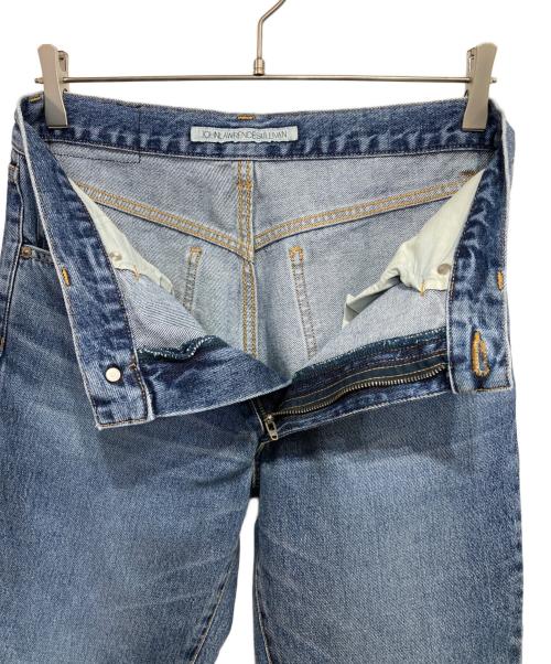 JOHN LAWRENCE SULLIVAN（ジョン ローレンス サリバン）JOHN LAWRENCE SULLIVAN (ジョン ローレンス サリバン) FLARED DENIM PANTS インディゴ サイズ:46の古着・服飾アイテム