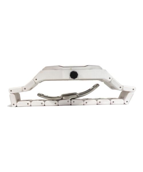 D1 MILANO（ディーワン ミラノ）D1 MILANO (ディーワン ミラノ) POLYCARBON/ポリカーボン ホワイトスケッチウォッチ ホワイトの古着・服飾アイテム