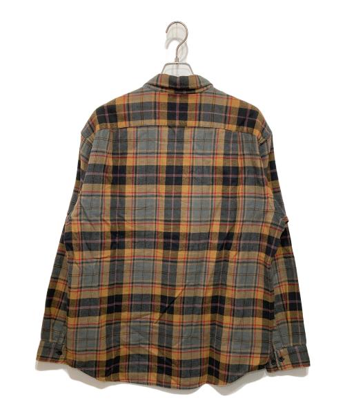 SUPREME（シュプリーム）Supreme (シュプリーム) 22AW Plaid Flannel Shirt /クラシックロゴチェックネルシャツ ブラウン サイズ:Lの古着・服飾アイテム