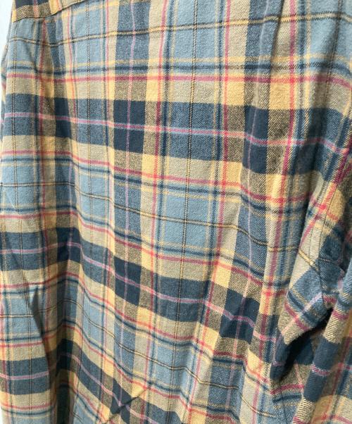 SUPREME（シュプリーム）Supreme (シュプリーム) 22AW Plaid Flannel Shirt /クラシックロゴチェックネルシャツ ブラウン サイズ:Lの古着・服飾アイテム
