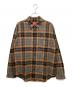 Supreme（シュプリーム）の古着「22AW Plaid Flannel Shirt /クラシックロゴチェックネルシャツ」｜ブラウン