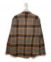Supreme (シュプリーム) 22AW Plaid Flannel Shirt /クラシックロゴチェックネルシャツ ブラウン サイズ:L：12000円