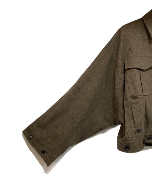 DAIRIKU（ダイリク）DAIRIKU (ダイリク) Big-Sleeve British JKT カーキ サイズ:Lの古着・服飾アイテム