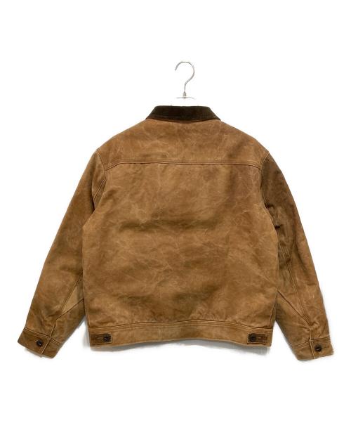 Needles（ニードルズ）Needles (ニードルズ) Zipped Work Jacket ブラウン サイズ:Sの古着・服飾アイテム