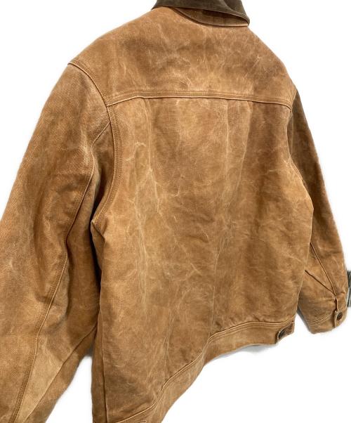 Needles（ニードルズ）Needles (ニードルズ) Zipped Work Jacket ブラウン サイズ:Sの古着・服飾アイテム