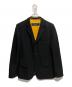 COMME des GARCONS HOMME（コムデギャルソン オム）の古着「3Bストレッチテーラードジャケット」｜ブラック