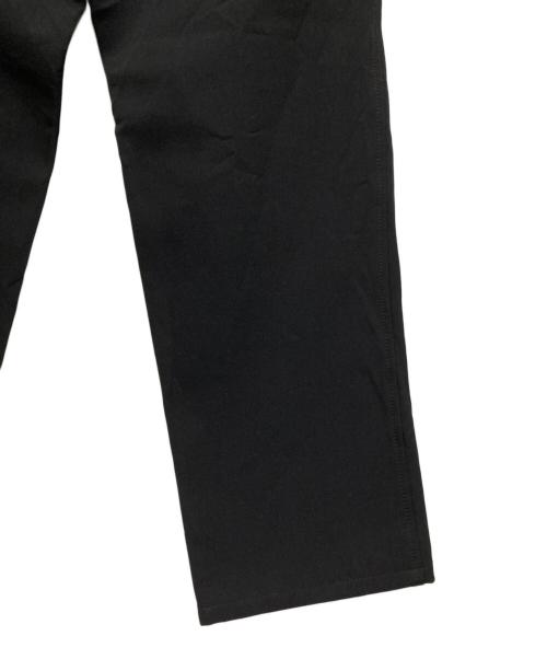 COMME des GARCONS HOMME（コムデギャルソン オム）COMME des GARCONS HOMME (コムデギャルソン オム) ウールテーパードスラックス ブラック サイズ:Lの古着・服飾アイテム