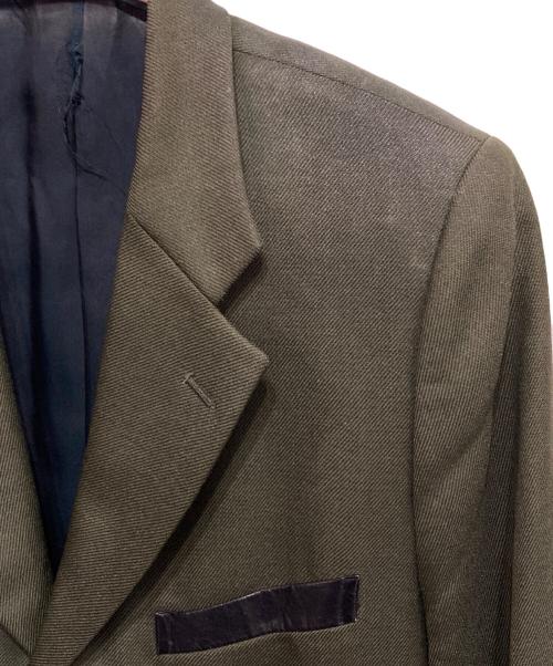 COMME des GARCONS HOMME PLUS（コムデギャルソンオムプリュス）COMME des GARCONS HOMME PLUS (コムデギャルソンオムプリュス) 3Bウールテーラードジャケット オリーブ サイズ:Sの古着・服飾アイテム