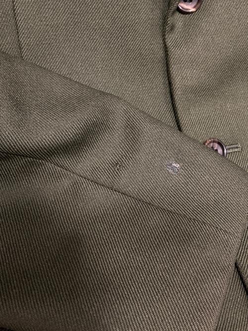 COMME des GARCONS HOMME PLUS（コムデギャルソンオムプリュス）COMME des GARCONS HOMME PLUS (コムデギャルソンオムプリュス) 3Bウールテーラードジャケット オリーブ サイズ:Sの古着・服飾アイテム