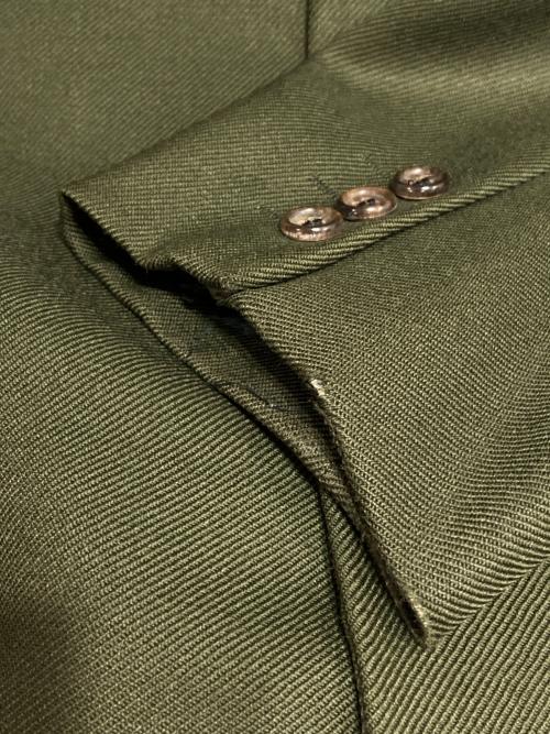 COMME des GARCONS HOMME PLUS（コムデギャルソンオムプリュス）COMME des GARCONS HOMME PLUS (コムデギャルソンオムプリュス) 3Bウールテーラードジャケット オリーブ サイズ:Sの古着・服飾アイテム