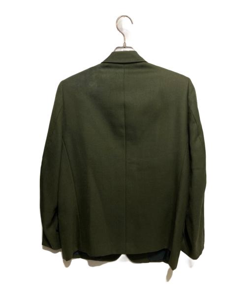 COMME des GARCONS HOMME PLUS（コムデギャルソンオムプリュス）COMME des GARCONS HOMME PLUS (コムデギャルソンオムプリュス) 3Bウールテーラードジャケット オリーブ サイズ:Sの古着・服飾アイテム