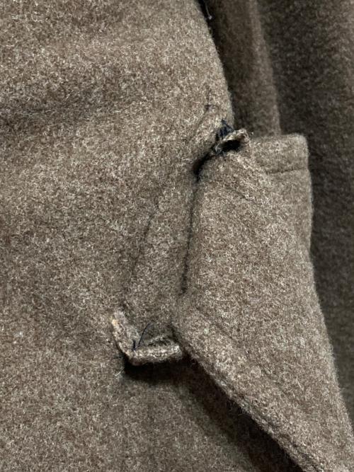 COMME des GARCONS HOMME PLUS（コムデギャルソンオムプリュス）COMME des GARCONS HOMME PLUS (コムデギャルソンオムプリュス) ウールナイロンミリタリーコート カーキ サイズ:Sの古着・服飾アイテム