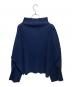 me ISSEY MIYAKE (ミーイッセイ ミヤケ) ハイネックプリーツカットソー ネイビー サイズ:-：15000円