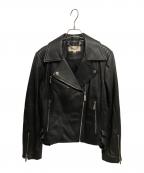MICHAEL KORSマイケル・コース）の古着「ダブルライダースジャケット」｜ブラック