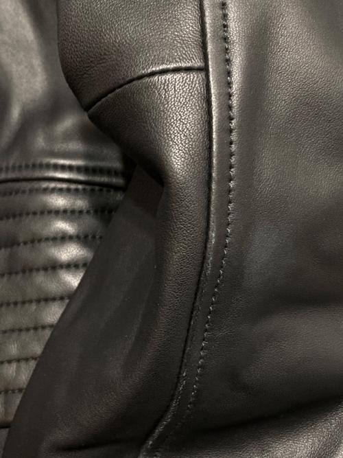 MICHAEL KORS（マイケル・コース）MICHAEL KORS (マイケル・コース) ダブルライダースジャケット ブラック サイズ:Lの古着・服飾アイテム