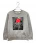 GOD SELECTION XXX（ゴッドセレクショントリプルエックス）の古着「プリントスウェット」｜ライトグレー