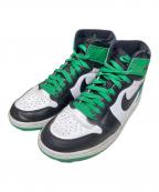 NIKEナイキ）の古着「Air Jordan 1 Retro High OG」｜ブラック×グリーン