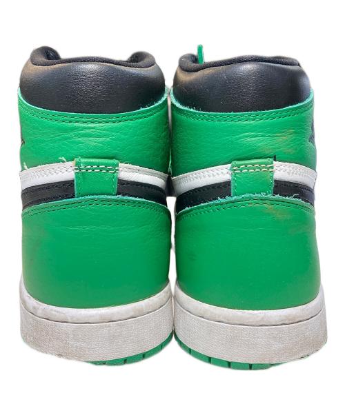 NIKE（ナイキ）NIKE (ナイキ) Air Jordan 1 Retro High OG ブラック×グリーン サイズ:26の古着・服飾アイテム