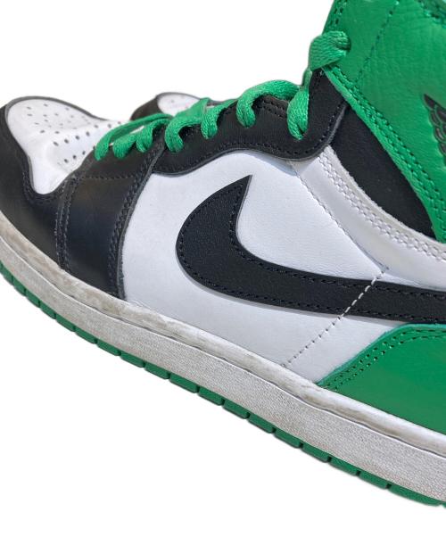 NIKE（ナイキ）NIKE (ナイキ) Air Jordan 1 Retro High OG ブラック×グリーン サイズ:26の古着・服飾アイテム