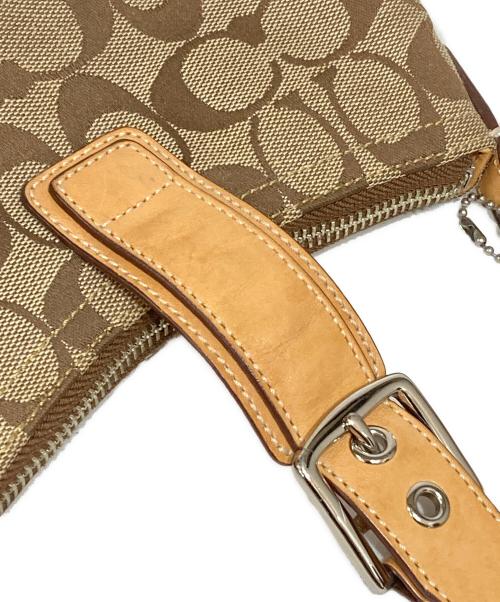 COACH（コーチ）COACH (コーチ) ジョッキーバッグ ベージュの古着・服飾アイテム