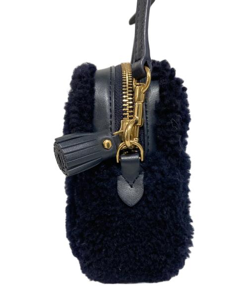 ANYA HINDMARCH（アニヤ・ハインドマーチ）ANYA HINDMARCH (アニヤ・ハインドマーチ) CROSS BODY EYES アイボリー×ネイビーの古着・服飾アイテム