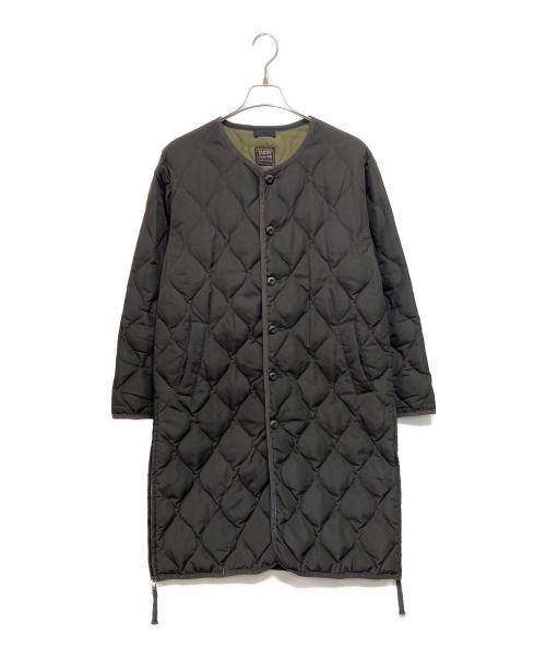 TAION（タイオン）TAION (タイオン) ミリタリー クルーネック ダウンコート ブラック サイズ:Mの古着・服飾アイテム