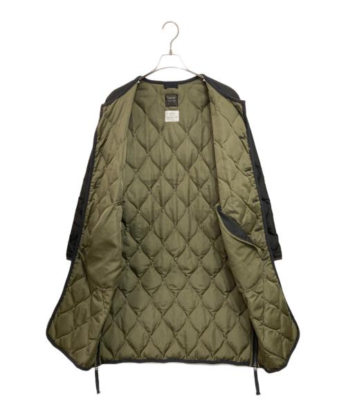 TAION（タイオン）TAION (タイオン) ミリタリー クルーネック ダウンコート ブラック サイズ:Mの古着・服飾アイテム