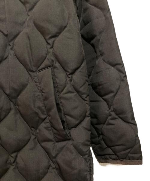 TAION（タイオン）TAION (タイオン) ミリタリー クルーネック ダウンコート ブラック サイズ:Mの古着・服飾アイテム