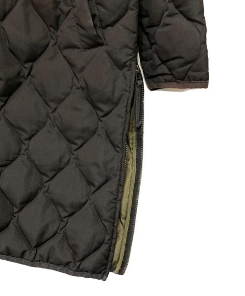 TAION（タイオン）TAION (タイオン) ミリタリー クルーネック ダウンコート ブラック サイズ:Mの古着・服飾アイテム