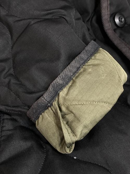 TAION（タイオン）TAION (タイオン) ミリタリー クルーネック ダウンコート ブラック サイズ:Mの古着・服飾アイテム