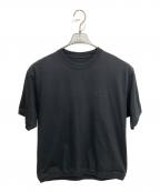 The Ennoy Professionalザ エンノイ プロフェッショナル）の古着「Short Sleeve Hem Rib Tee」｜ブラック