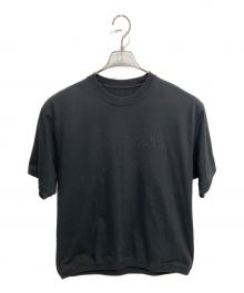The Ennoy Professional（ザ エンノイ プロフェッショナル）の古着「Short Sleeve Hem Rib Tee」｜ブラック