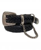 jiedaジエダ）の古着「WESTERN BELT」｜ブラック