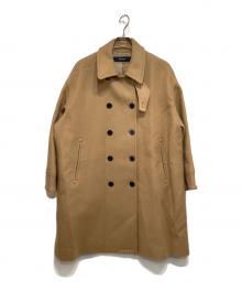 JOURNAL STANDARD（ジャーナルスタンダード）の古着「尾州メルトンロング Pコート」｜ベージュ