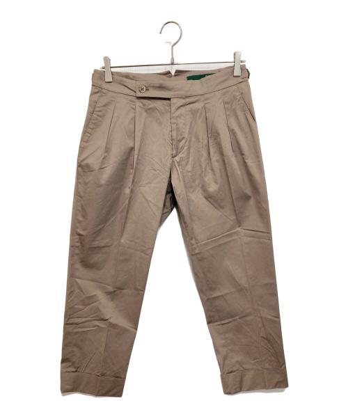 BERWICH（ベルウィッチ）BERWICH (ベルウィッチ) CCOTCH－コットンポリスラックス ブラウン サイズ:44の古着・服飾アイテム