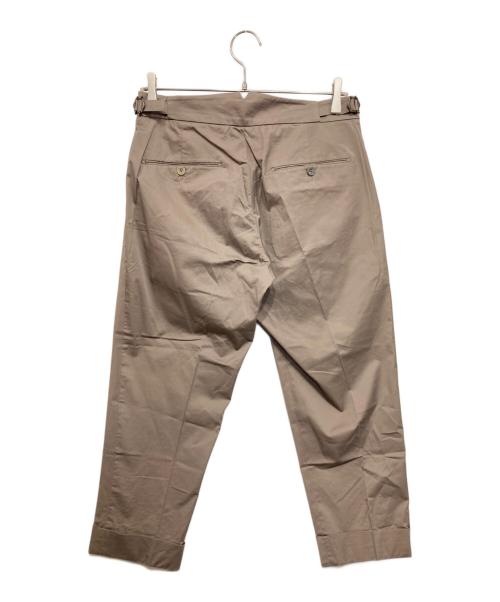 BERWICH（ベルウィッチ）BERWICH (ベルウィッチ) CCOTCH－コットンポリスラックス ブラウン サイズ:44の古着・服飾アイテム