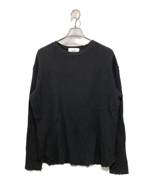 UNUSED（アンユーズド）UNUSED (アンユーズド) DAMAGE BIO WASH ブラック サイズ:3の古着・服飾アイテム