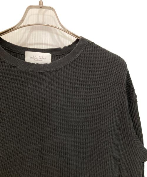 UNUSED（アンユーズド）UNUSED (アンユーズド) DAMAGE BIO WASH ブラック サイズ:3の古着・服飾アイテム