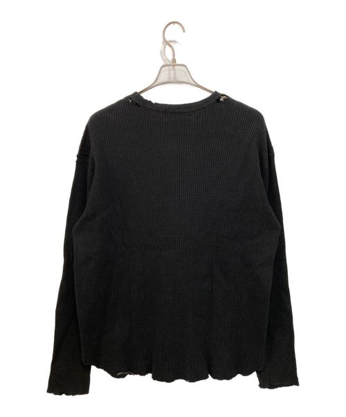 UNUSED（アンユーズド）UNUSED (アンユーズド) DAMAGE BIO WASH ブラック サイズ:3の古着・服飾アイテム