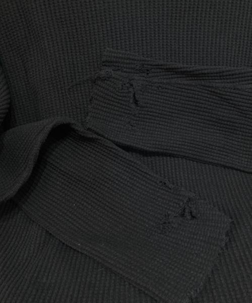 UNUSED（アンユーズド）UNUSED (アンユーズド) DAMAGE BIO WASH ブラック サイズ:3の古着・服飾アイテム