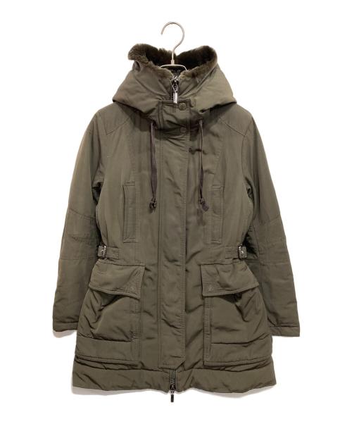 MONCLER（モンクレール）MONCLER (モンクレール) CERISIER GIUBBOTTOダウンコート カーキの古着・服飾アイテム