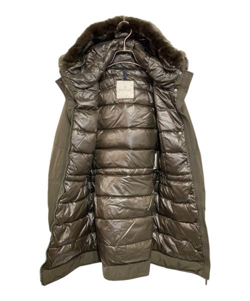 MONCLER（モンクレール）MONCLER (モンクレール) CERISIER GIUBBOTTOダウンコート カーキの古着・服飾アイテム