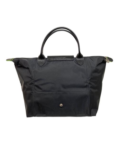 LONGCHAMP（ロンシャン）LONGCHAMP (ロンシャン) ル プリアージュM トップハンドルバッグ ブラックの古着・服飾アイテム