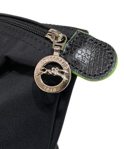 LONGCHAMP（ロンシャン）LONGCHAMP (ロンシャン) ル プリアージュM トップハンドルバッグ ブラックの古着・服飾アイテム