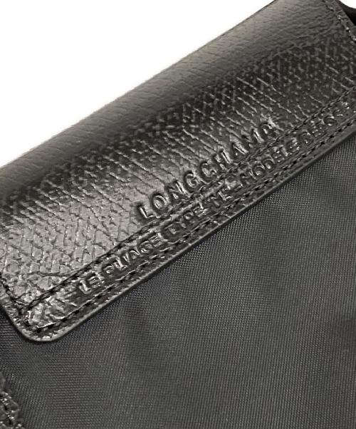 LONGCHAMP（ロンシャン）LONGCHAMP (ロンシャン) ル プリアージュM トップハンドルバッグ ブラックの古着・服飾アイテム