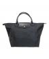 LONGCHAMP（ロンシャン）の古着「ル プリアージュM トップハンドルバッグ」｜ブラック