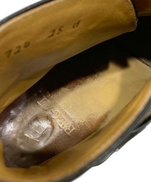 REGAL（リーガル）REGAL (リーガル) クロスストラップブーツ ブラック サイズ:25の古着・服飾アイテム